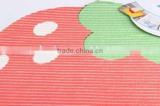 EVA anti slip bath mat in strawberry shape/bathroom mat