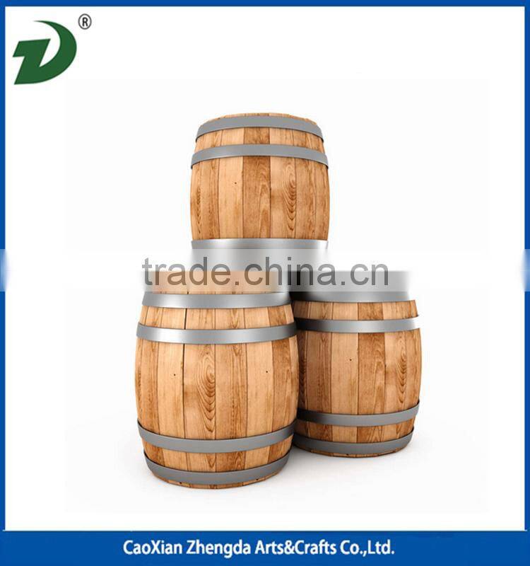2015 Hot Selling Solid Wood Empty Barrel