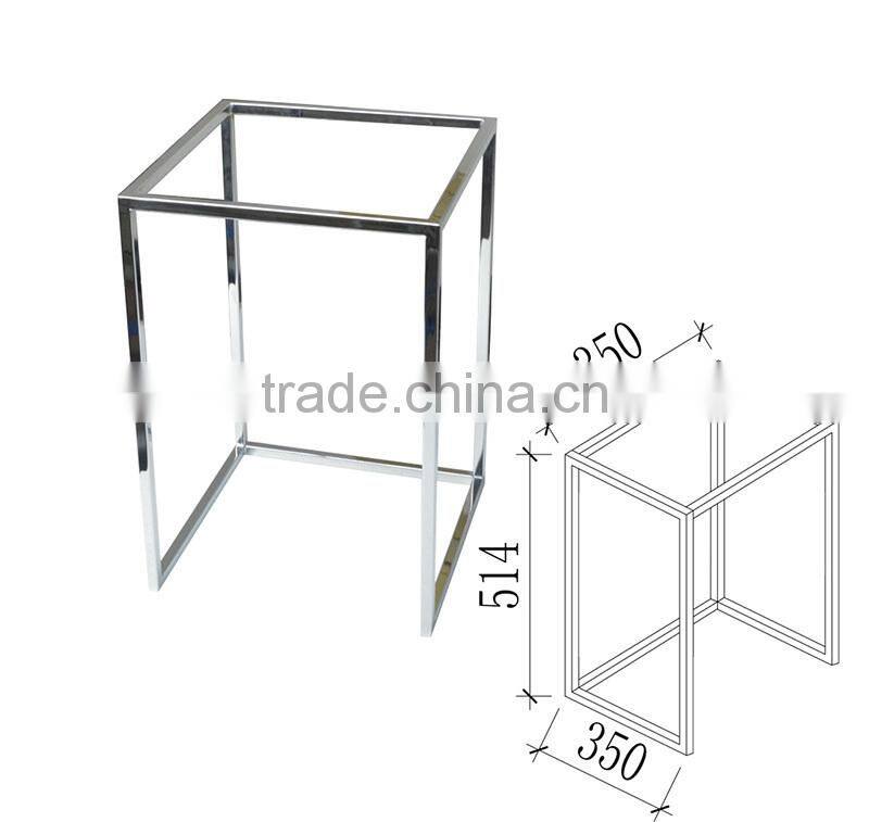 Factory cheap price metal furniture table iron powder coating black table legs