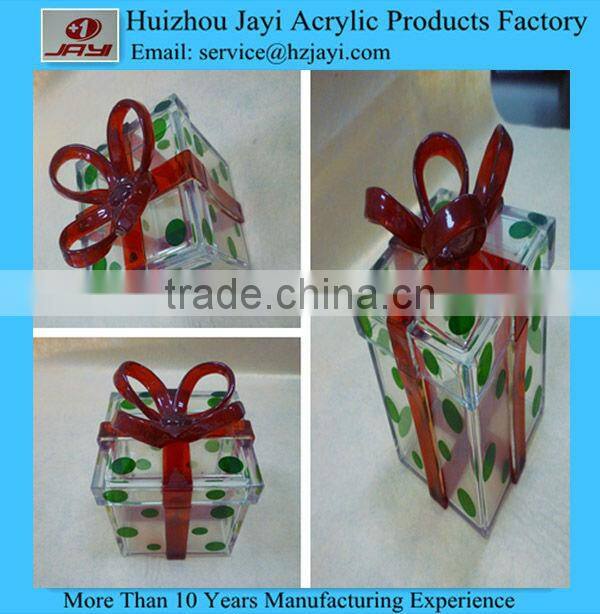 Beautiful Printing Acrylic Jewelry Storage Box