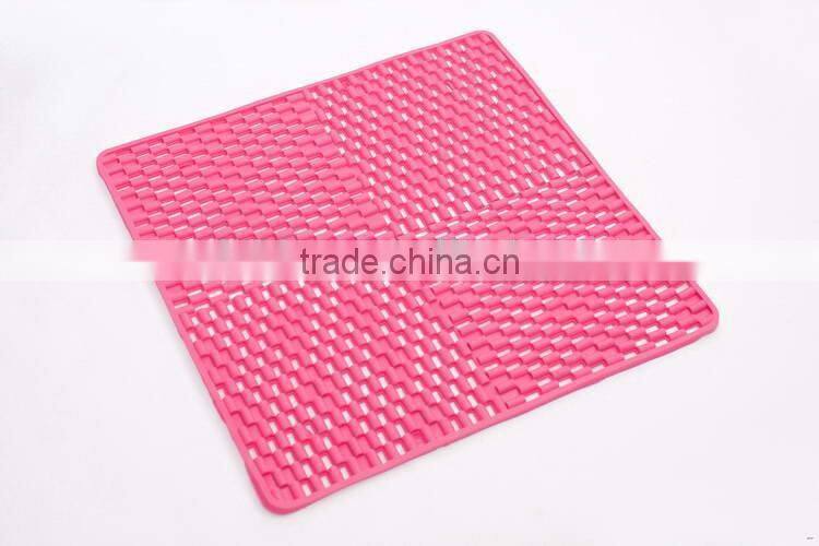 Low price washable best quality pvc butterfly bath mat