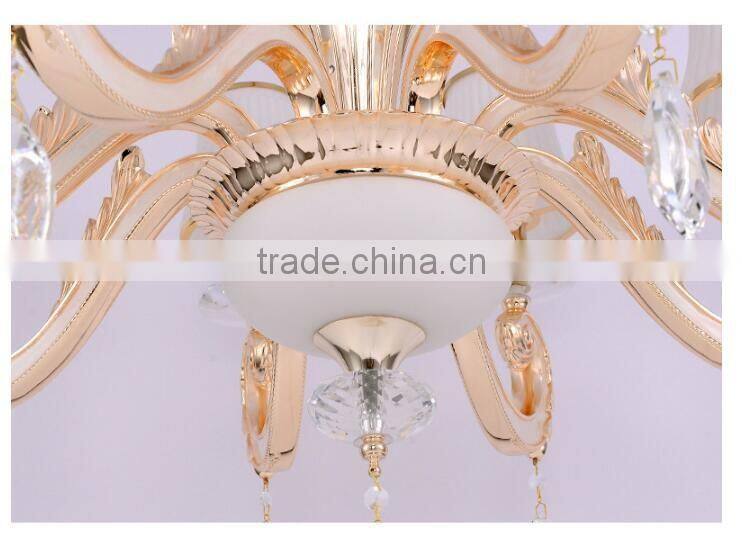 M987 Momoda decorations luxury big 10+5 arms Crystal modern living room lobby lighting chandelier pendant lamp