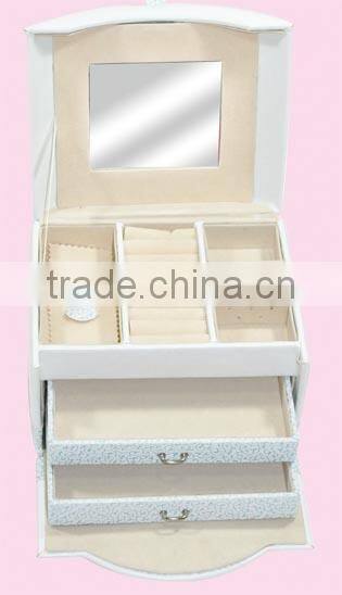 Fashion Luxure Jewelry Storage Box With Clear Mirror(ssh-003)