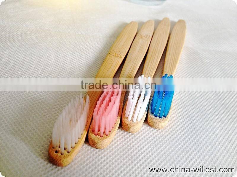 adult bamboo toothbrush with soft bristle