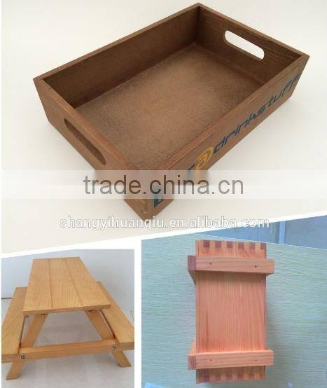 Colorful wooden bird cage with painted flower