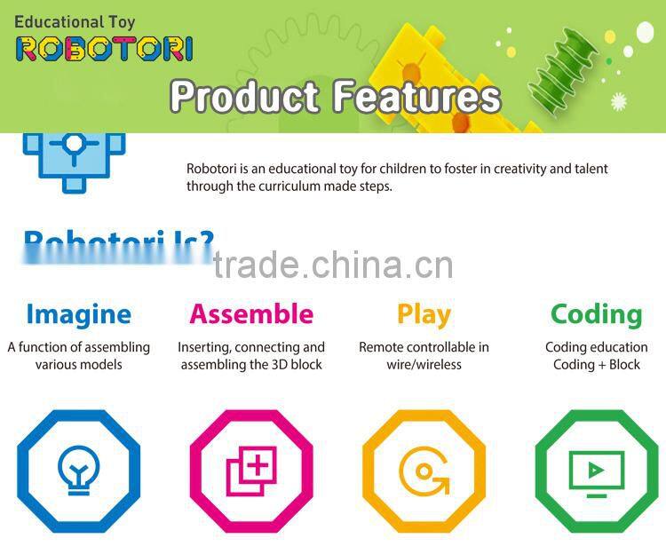 High Quality Educational Building Block Toys For Kid ( Coding / Creative ) Robot Assemble Kit Kid Toy