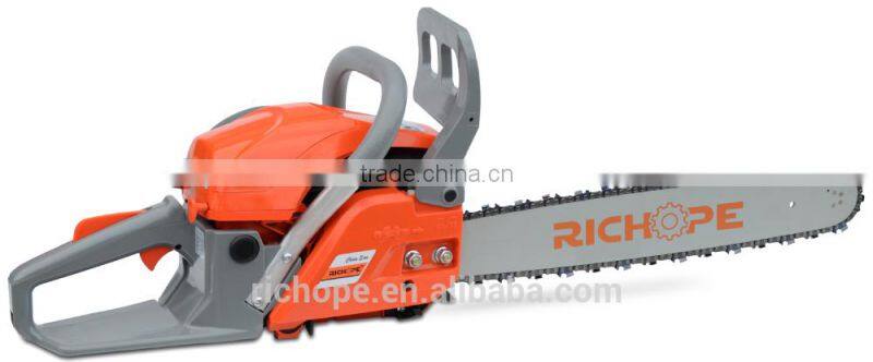 First rated chain saw 2 stroke 25.4cc petrol atom cutting machine gasoline chainsaw with cheap price