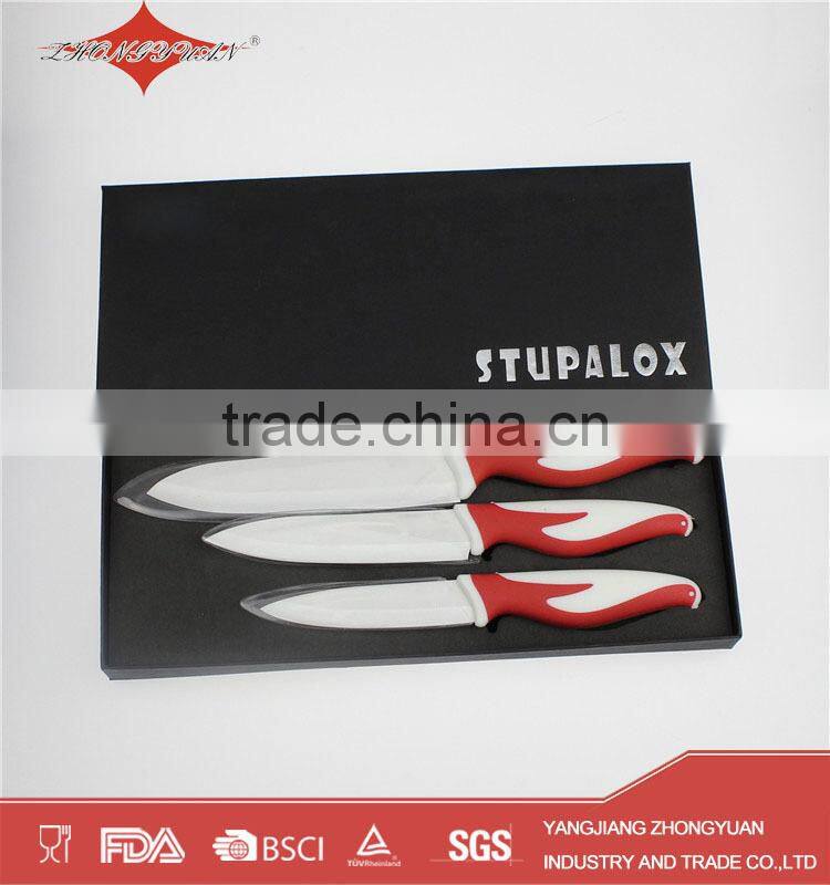 Kitchen ceramic knife set for wholesale