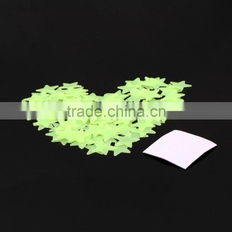 100PCS Home Glow In The Dark Stars Wall Stickers Decal for Kids Baby Rooms Sticker