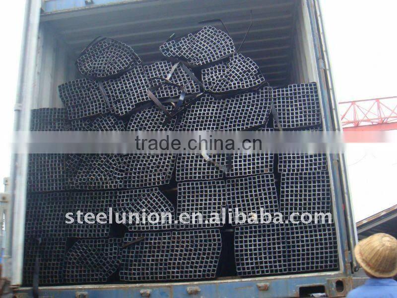 square hollow steel pipe (China factory and manufacture)