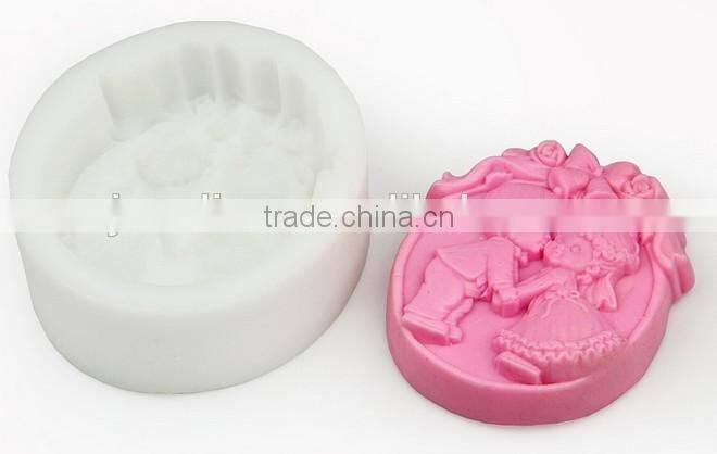 Handmade casting doll silicon molds for polymer clay