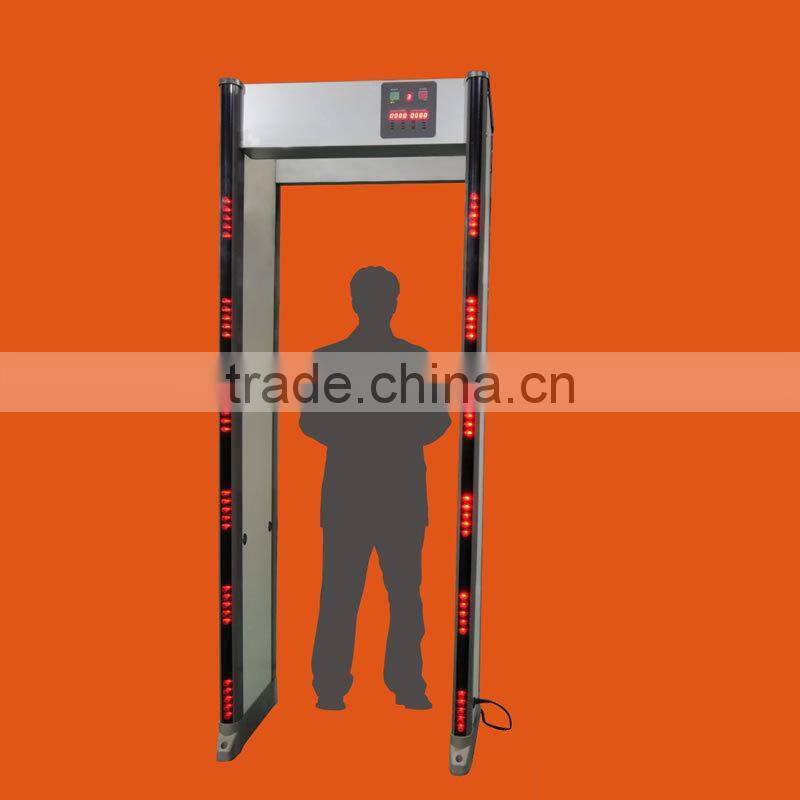security door frame column walkthrough metal detector gate