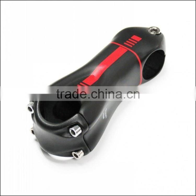 high modulus super light full carbon fiber T700C road bicycle 3k UD 6 and 17 degree stem