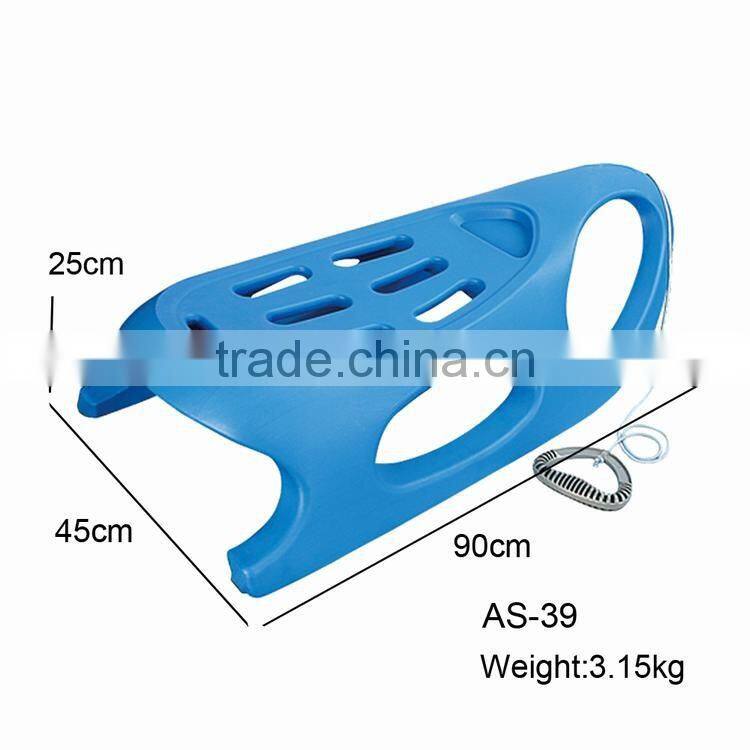 Snow Ice Sledge Winter Toboggan Solid Durable Fast With Steering Wheel Snow-Ice-Sledge-Winter-Tobogga