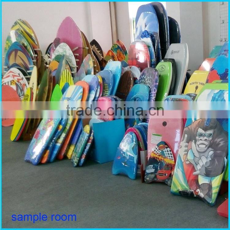 EVA ski 48'' silk screen PE kids snow ski sleds for double-person