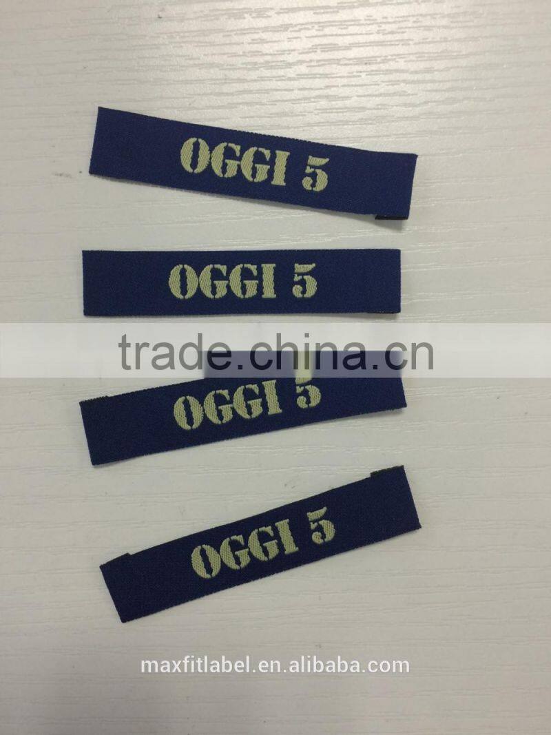 2016 China Hot sales high density garments woven Labels