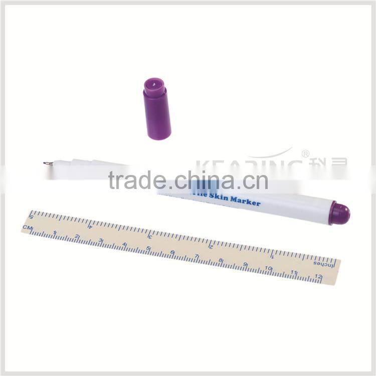 kearing brand,surgical operation marker with standard ruler and y-rays sterilize