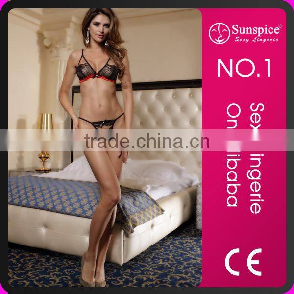2017 new arrival sexy plus size hot sexy transparent nighties lingerie