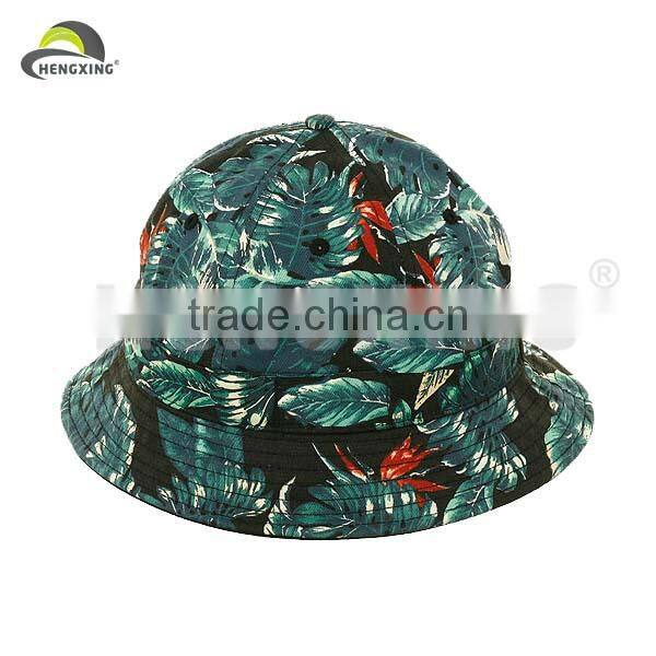 Custom Cheap Floral Blank Bucket Hat Wholesale