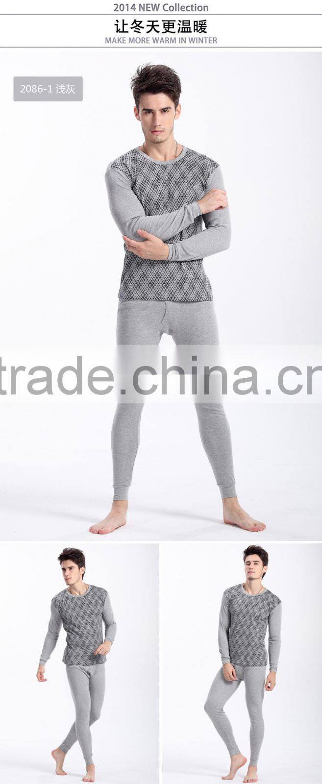 jacquard thermal underwear set