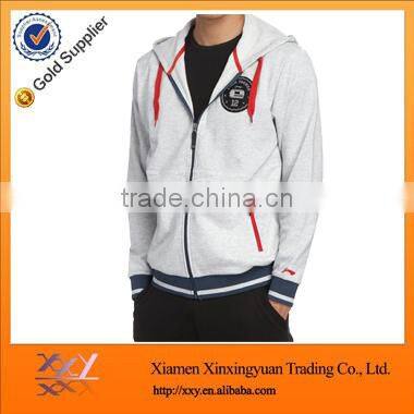 Popular Custom European market mens polar fleece Hoodie jacket