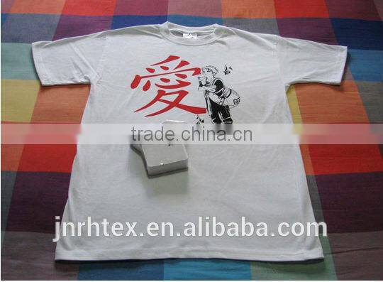 High quality 100%cotton blank football compress tee shirts