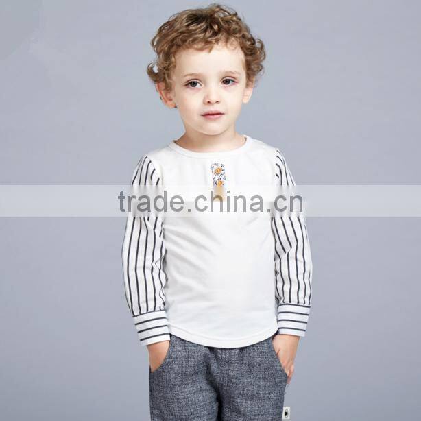 wholesale high quality clothing children's boutique clothing Autumn/Winter latest shirt designs for boys made in china