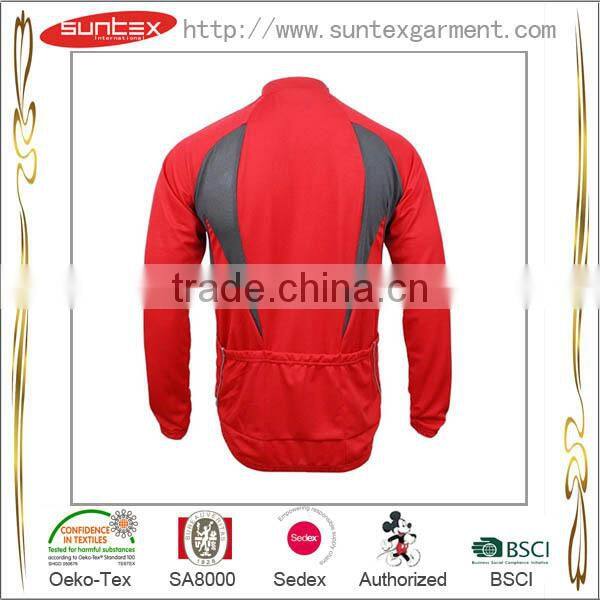 Suntex High Quality Solid Color Long Sleeve Heated Thermal Clothing 2015