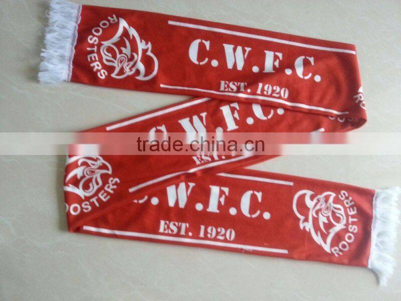 design football fan scarf