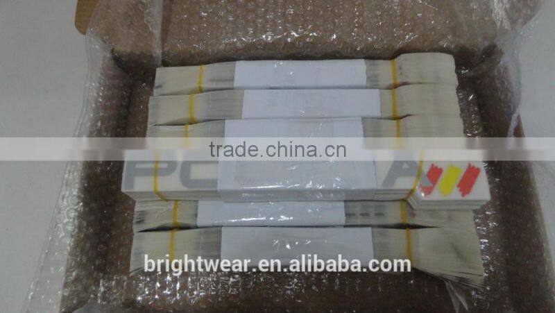 Relfective Policia with blue printing reflective letter be heated on vest for Spain market