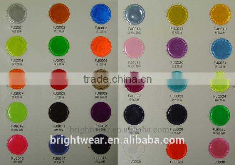 PVC relfective patch with different logo or letter or printing