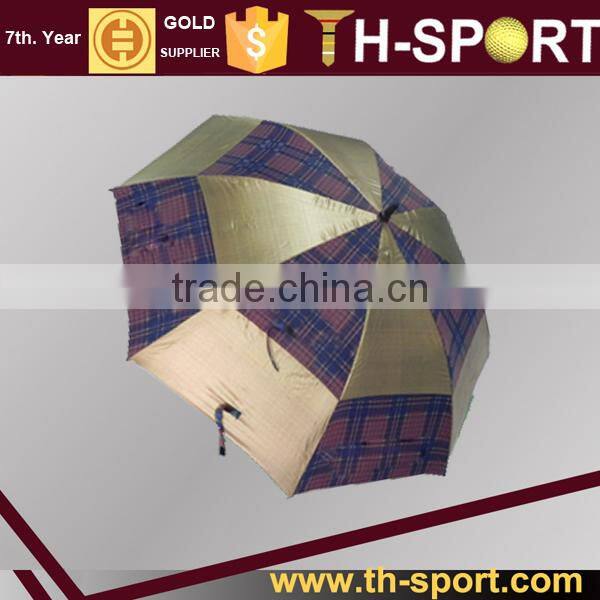 62' Dual Canopy Golf Sun Umbrella