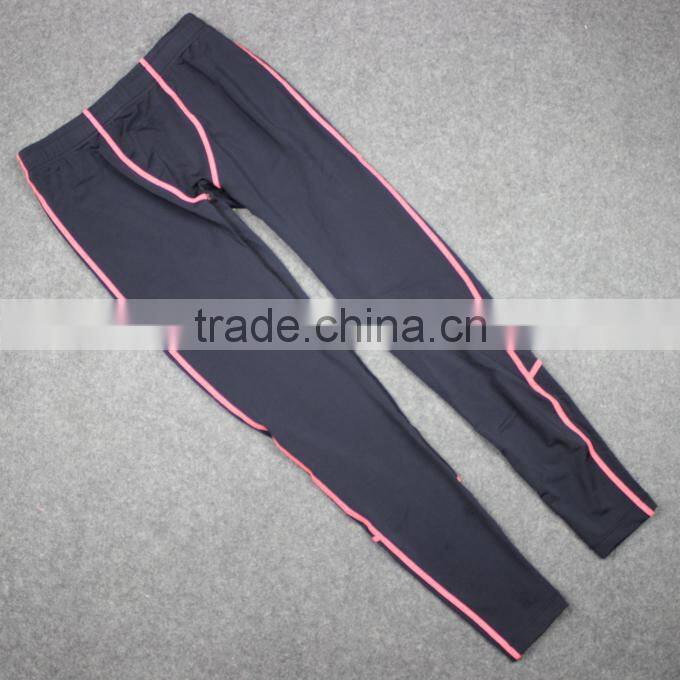 custom wholesale men's compression running pants/leggings