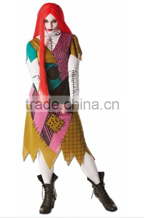 Cosplay Nightmare Before Christmas Jake&Sally Costume