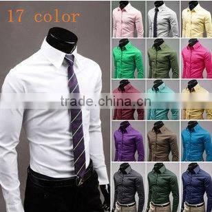man white dress long sleeve cotton shirts