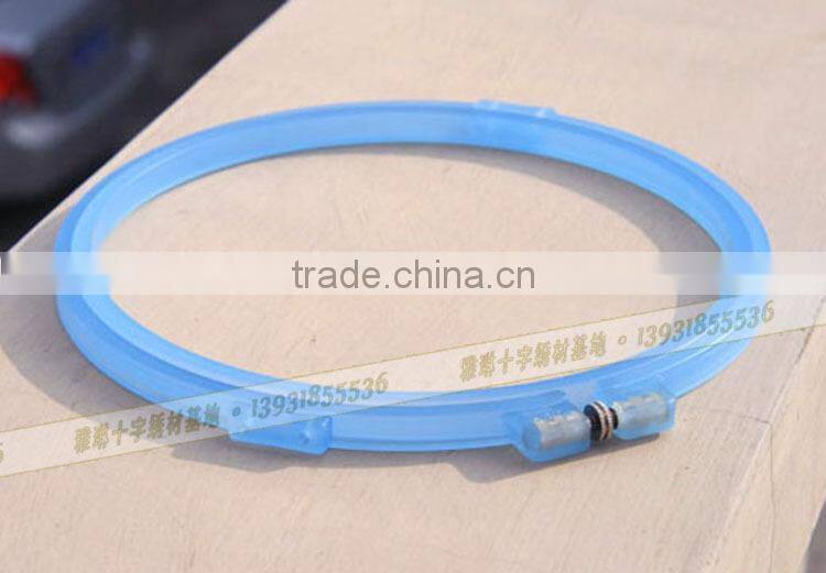 Embroidery hoops of different size for DIY craft lace embroidery