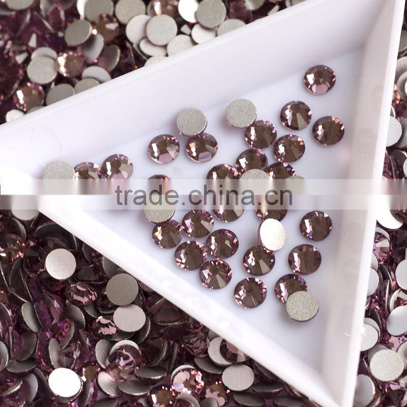 Greatest quality light amethyst rhinestones for clothing wholesale