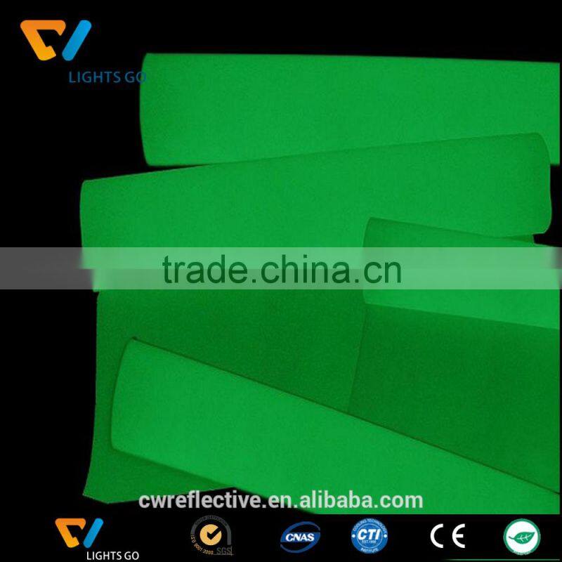 Film paper arrow road sign luminous glow in the dark sticker paper