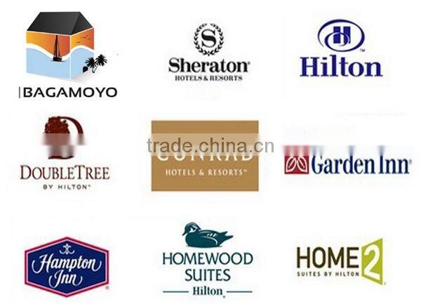 Hotel wave design bedding set