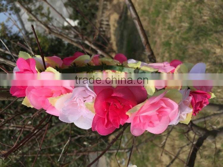 Wholesale decoration floral hoop , Christmas garland , wreath for headwear M5040815