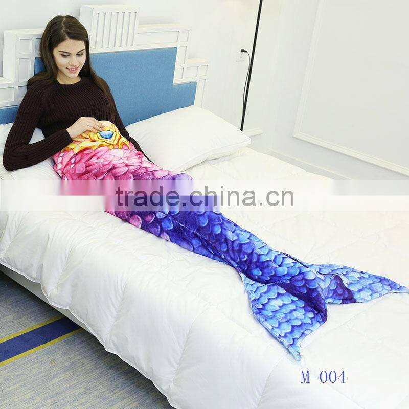 wholesale mermaid blanket, mermaid tail blanket, blanket mermaid
