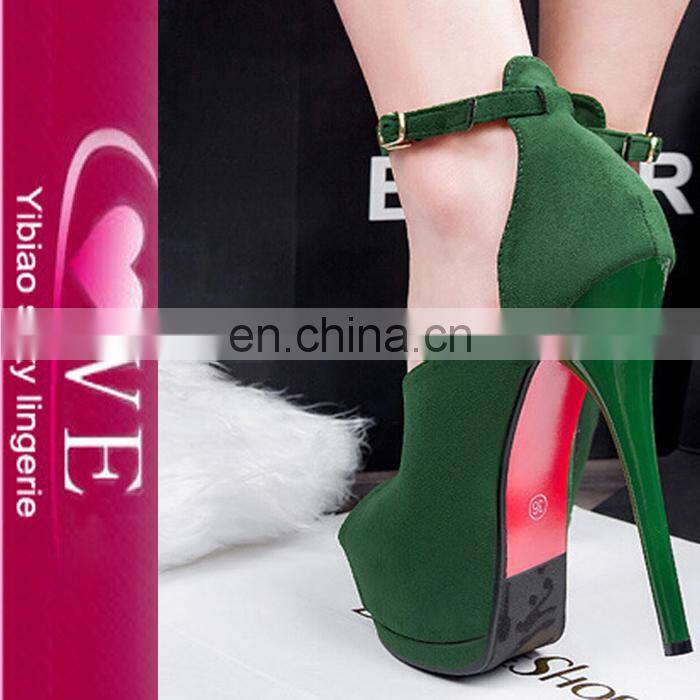 factory direct best quality colorfuls fashion Suede peep toe high heel shoes women