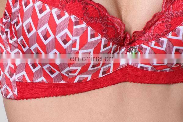 Women underwear latest hot fashion sexy cup bra & string red color (Miss Adola)