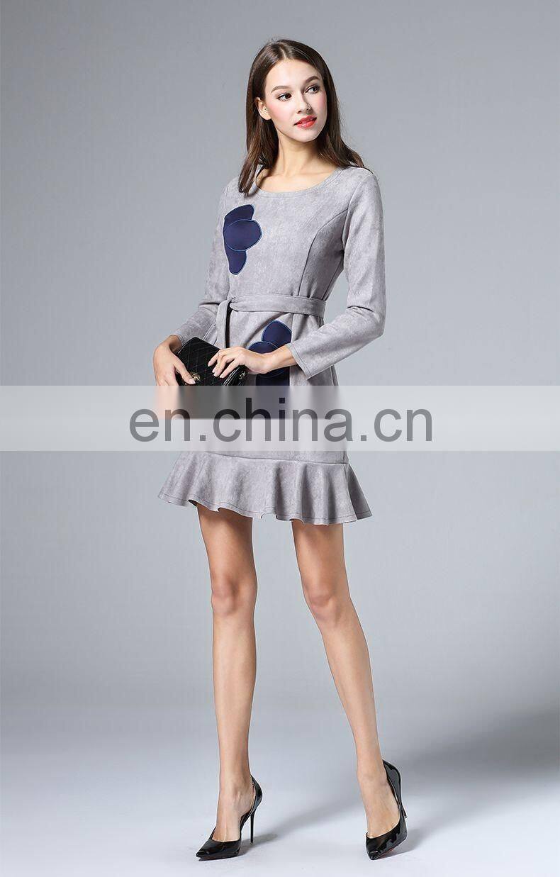 High quality factory price hot selling spring dress from Dong Guan city, China dress manufacturer