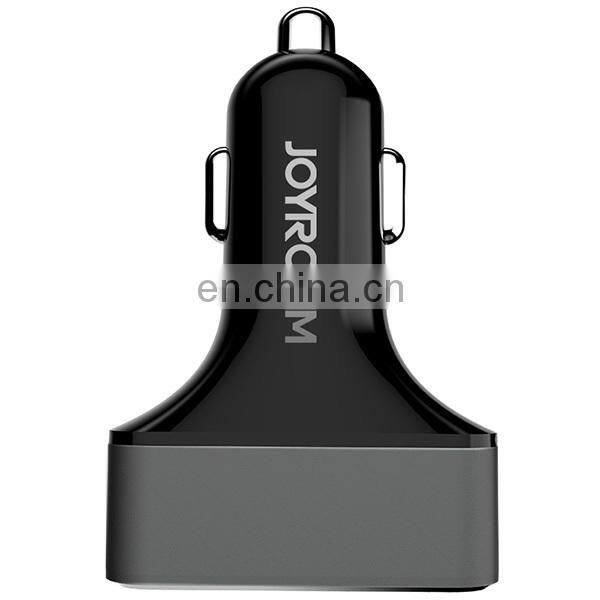 Manufacture Price JOYROOM C-T400 5V 2.4A Fast Charger 4 Ports USB Car Cig Plug Charger Adapter