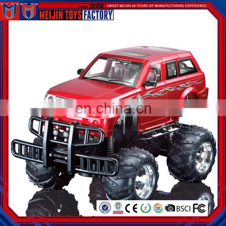9.6V battery power kids four wheels 1:8 rc car with MP3