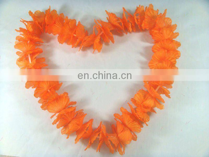 hawaii party plastic flower lei H-P061