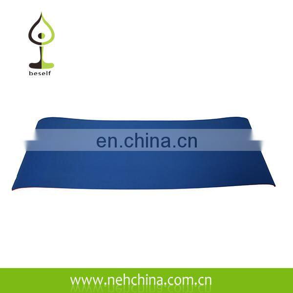 Custom printing Non slip TPE black yoga mat