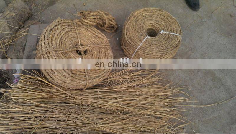 Small cheap automatic rope making machine/straw rope making machine