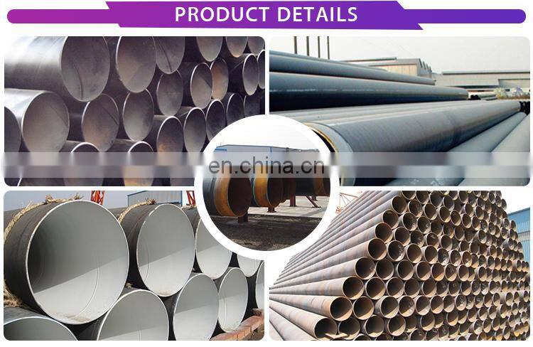 A53 ms welded spiral steel pipe for smoking